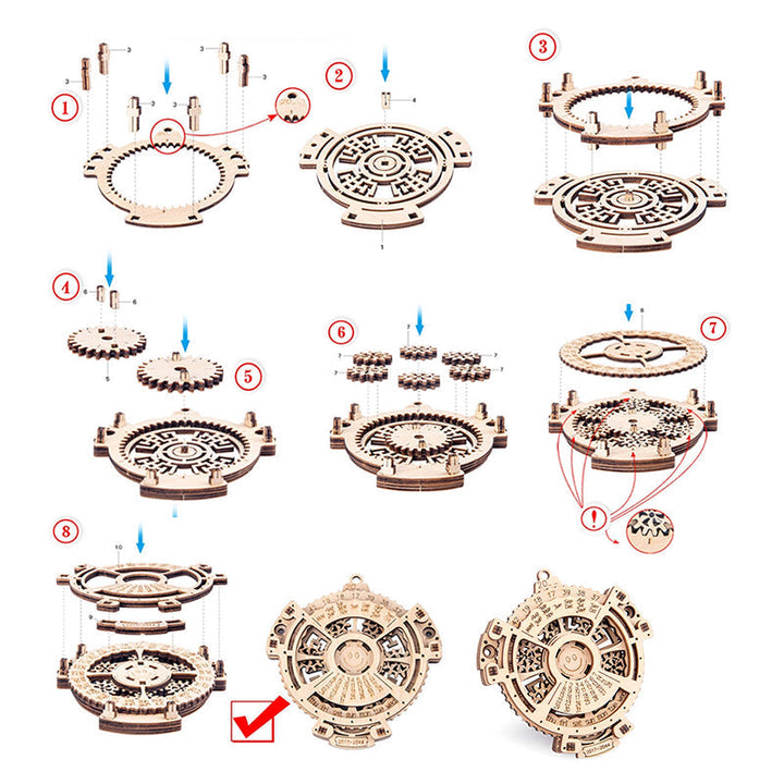 Lisslune | Eternal Calendar Model Kits