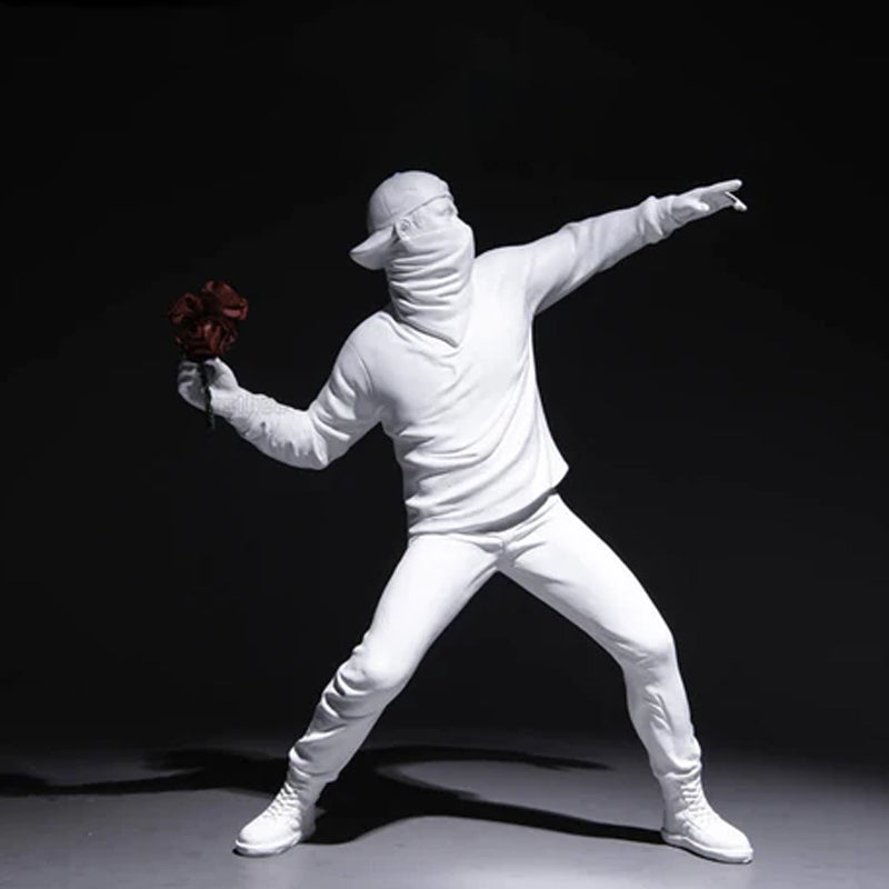 Lisslune | Banksy Flower Rioter Ornament