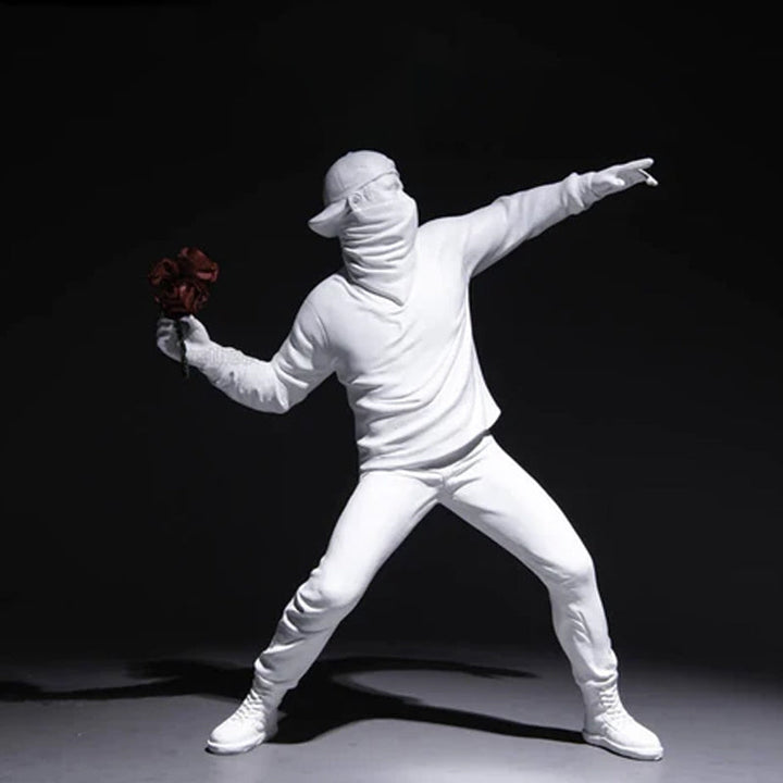 Lisslune | Banksy Flower Rioter Ornament