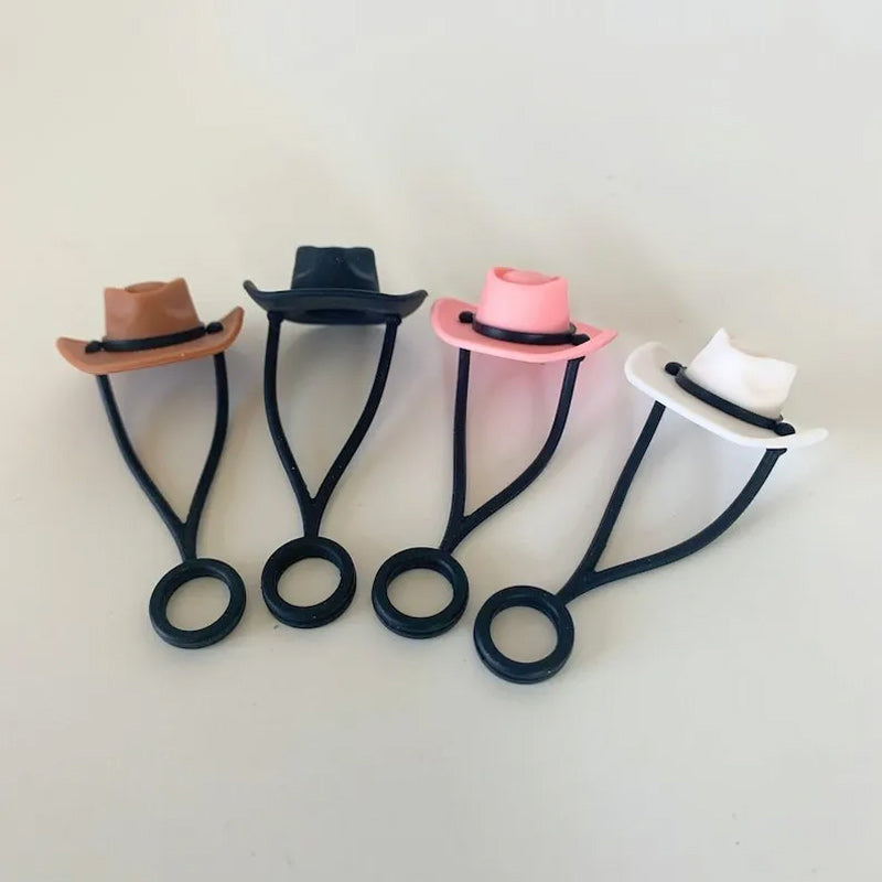 Lisslune | Silicone Cowboy Hat Straw Hat Covers Cap