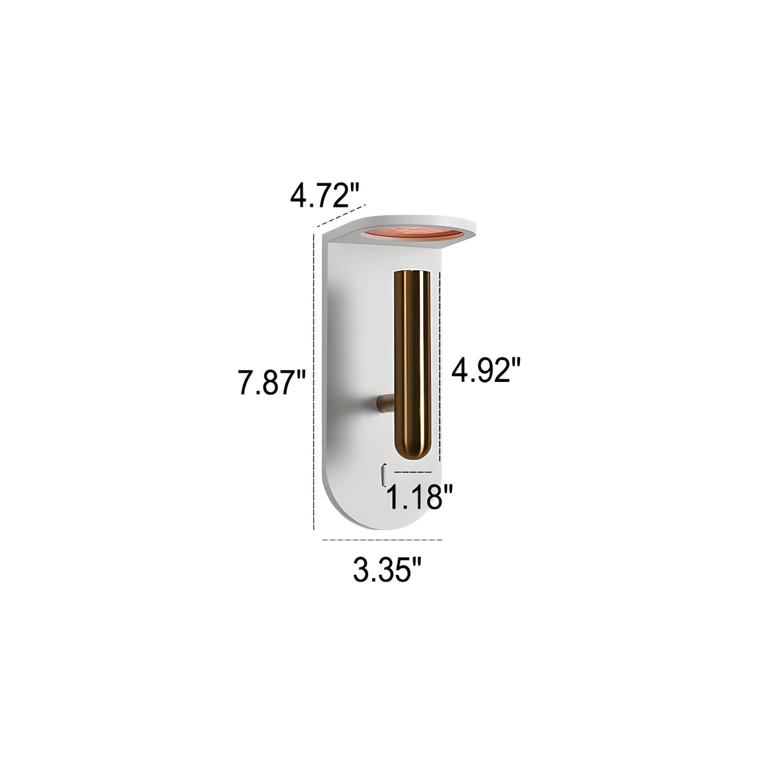 Lisslune | NordiFlame – Adjustable Nordic LED wall light with flame effect
