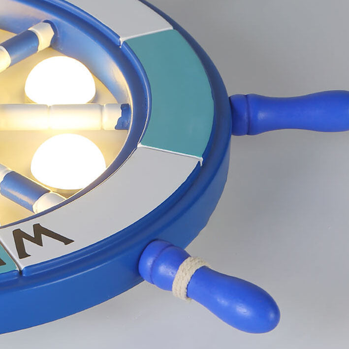 Lisslune | NautiGlow Children's Room LED Ceiling Lamp | Sailboat Design | Cartoon Style | Ambient Lighting