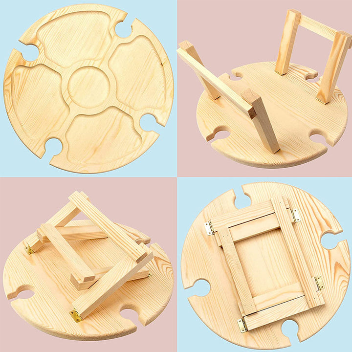 Lisslune | Foldable Picnic Table made of Wood