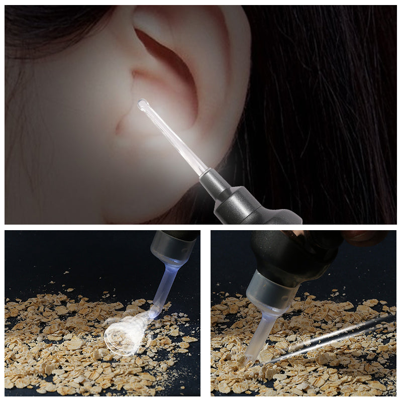 Lisslune | EarSoft | Electric Ear Cleaner with Soft Silicone Tips