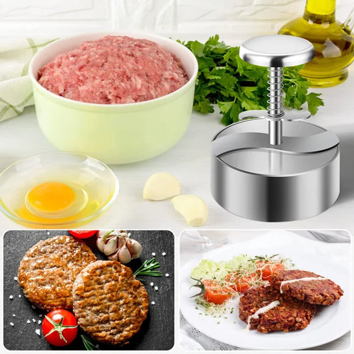 Lisslune | Manual Meat Press for Hamburger Patties