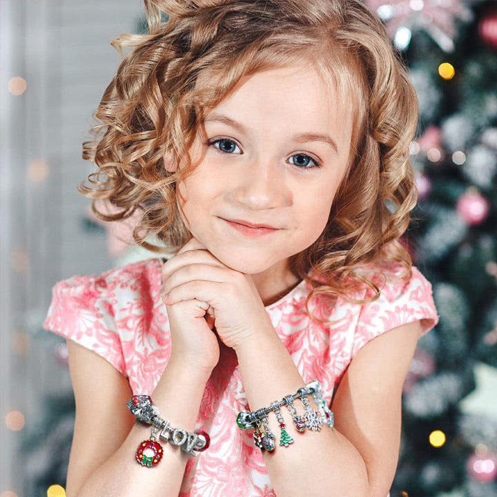 Lisslune | 24 Days Countdown Calendar DIY Christmas Advent Calendar Bracelet Set