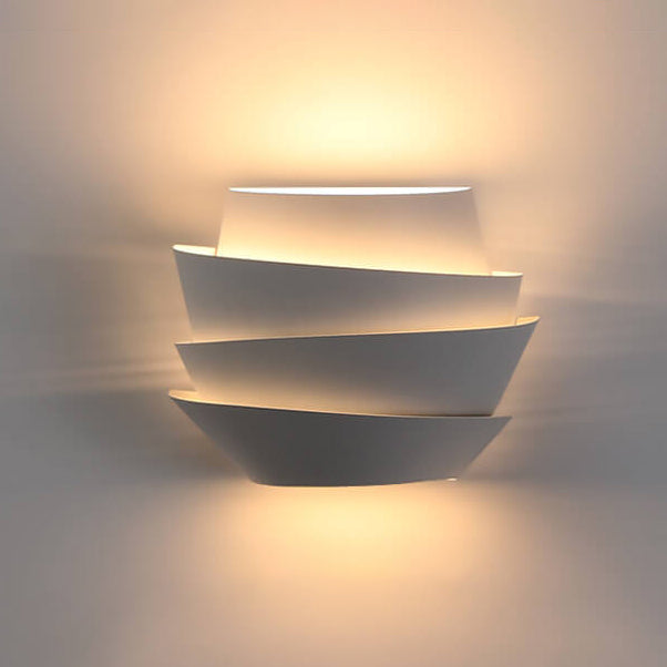 Lisslune | NordGlow Dual Light Wall Sconce – Scandinavian Style Iron Wall Lamp for Modern Interiors