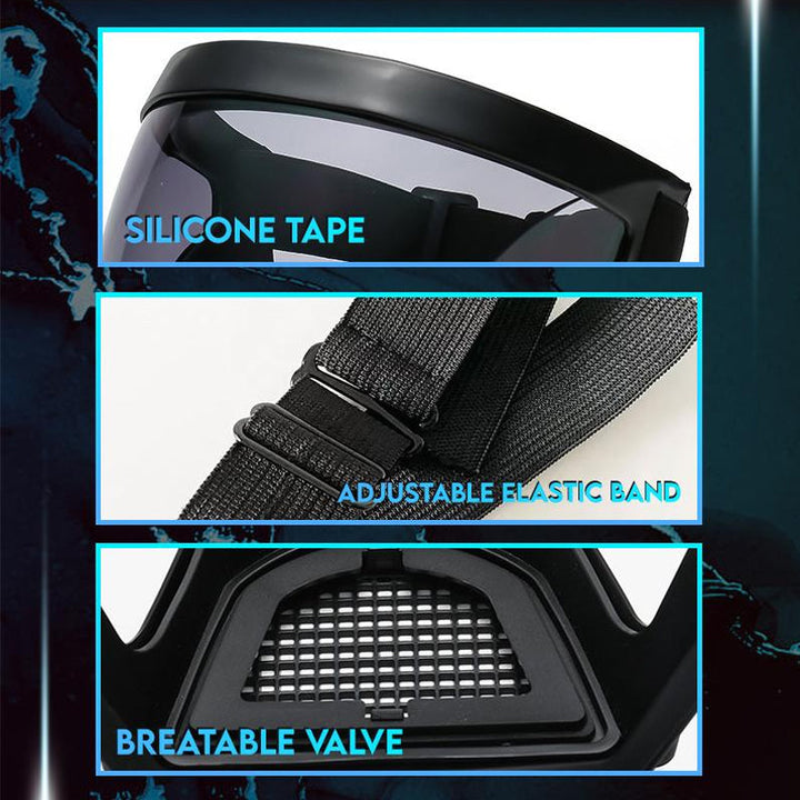 Lisslune | Full face protection industrial mask for pesticide spray