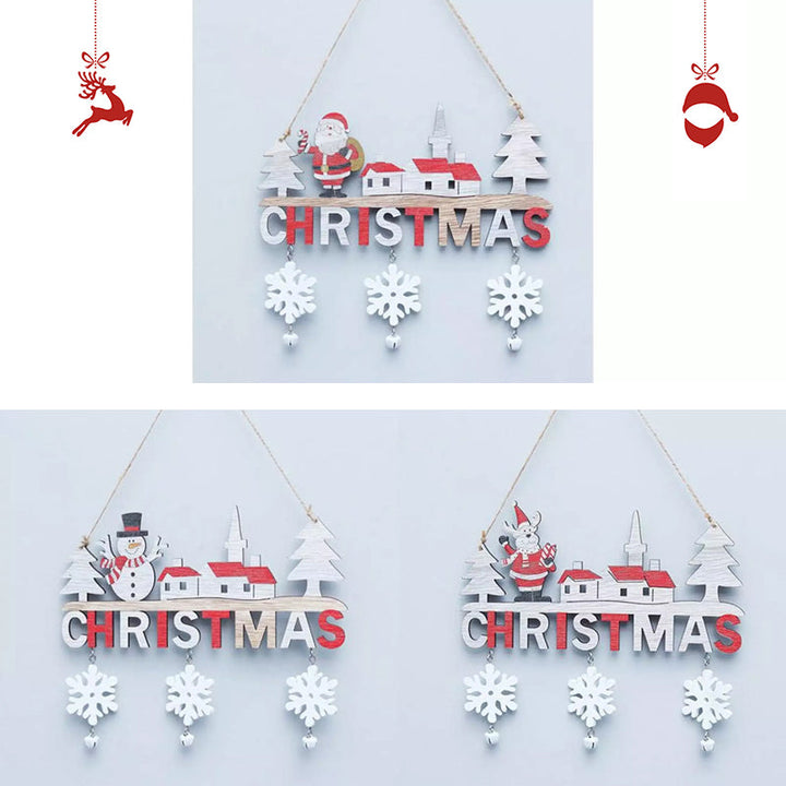 Lisslune | Creative Christmas wall decoration made of wood