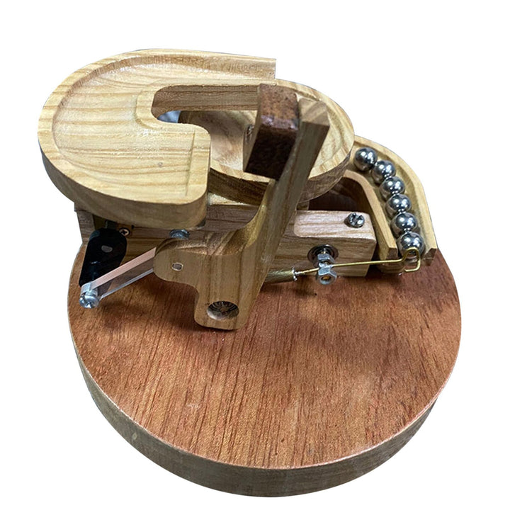 Lisslune | Eternal Motion Wooden Marble Machine