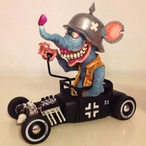 Lisslune | Rat Fink Collectible Model Toy Halloween Decoration