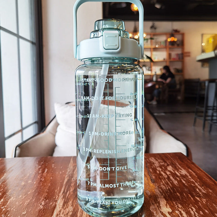 Lisslune | Large Plastic Cup Portable Water Bottle