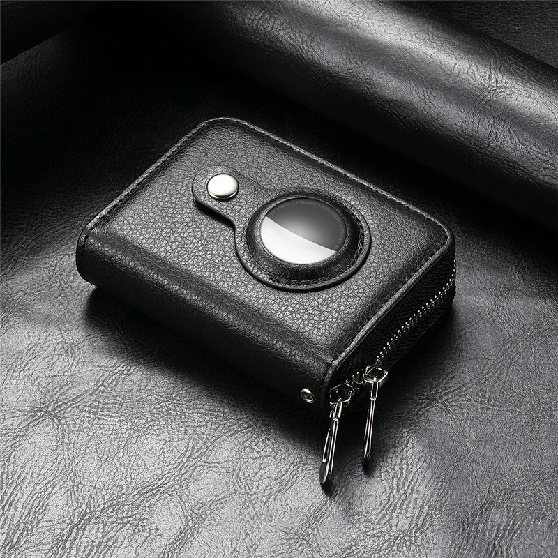 Lisslune | Intelligent AirTag-Zip RFID Leather Wallet