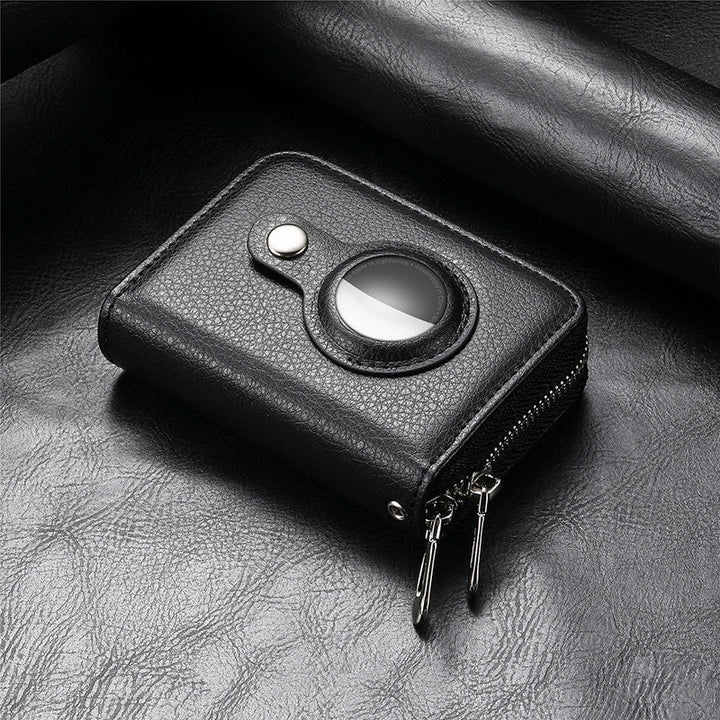 Lisslune | Intelligent AirTag-Zip RFID Leather Wallet