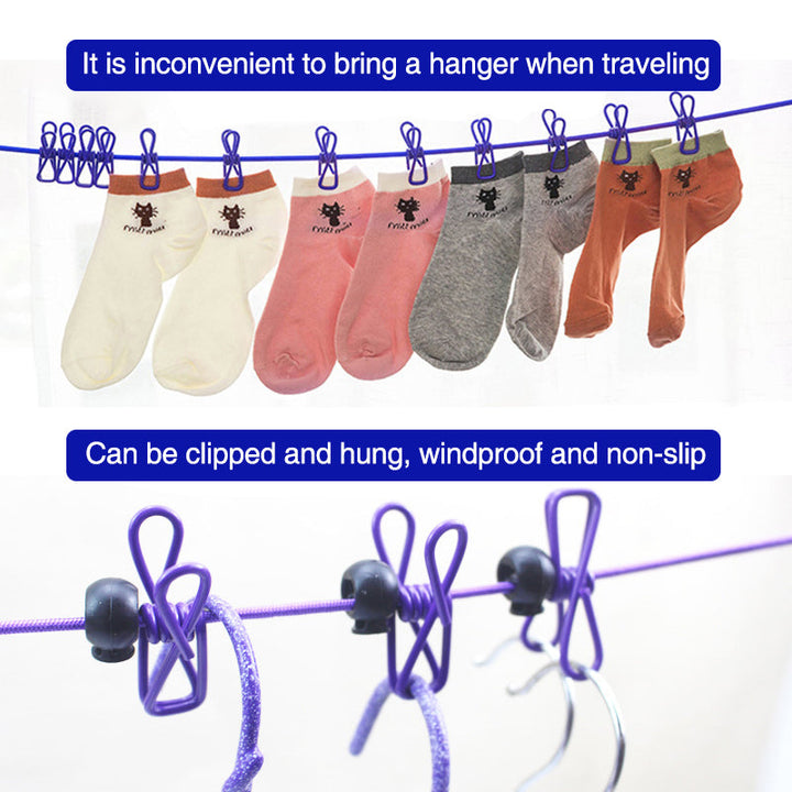 Lisslune | Portable elastic travel dress rack