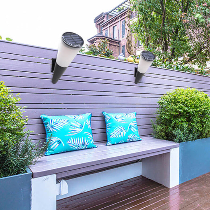 Lisslune | Truro Solar Wall Light Anthracite - Energy-Efficient Solar Outdoor Wall Illumination