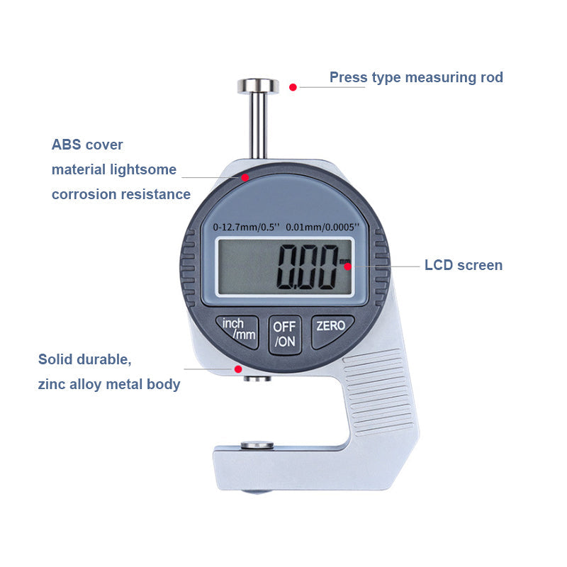 Lisslune | Digital thickness gauge