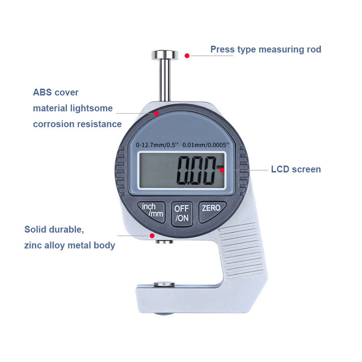 Lisslune | Digital thickness gauge