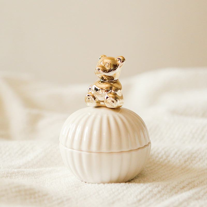 Rynx Elegance Animal Figurine Handle Jewelry Storage Box