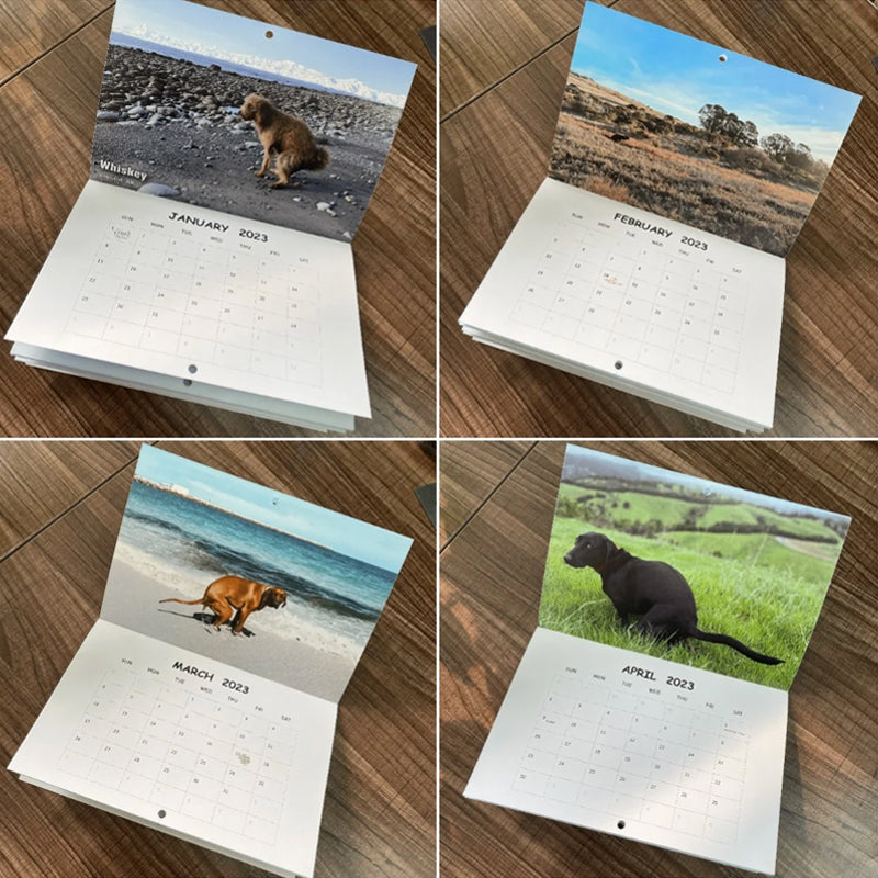 Lisslune | Pooping Pooches Dog Calendar