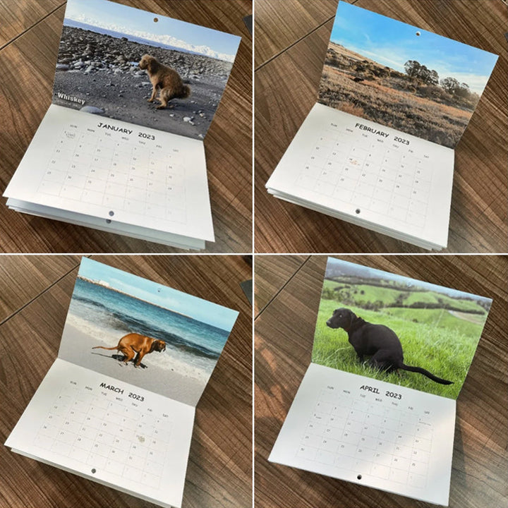 Lisslune | Pooping Pooches Dog Calendar