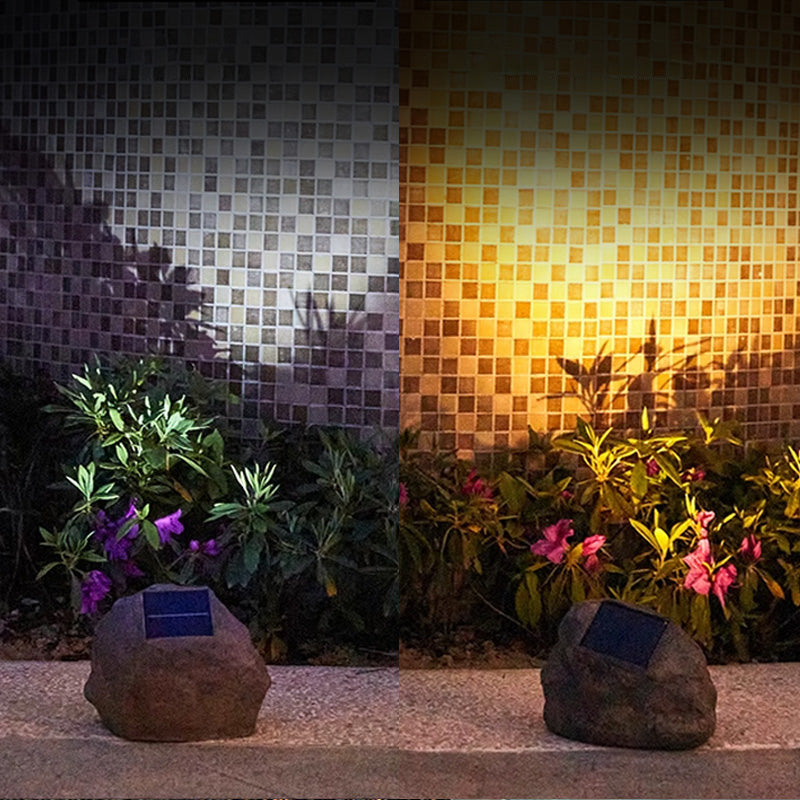 Lisslune | Solar Outdoor Lawn Decorative Stone Lights