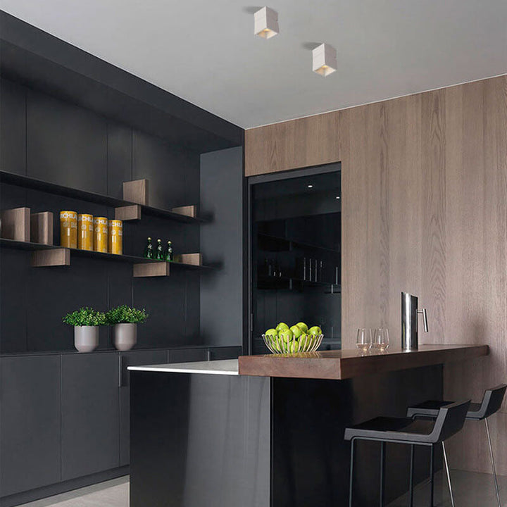 Lisslune | IlluVega Foldable LED Ceiling Light | Modern Design | Semi-Flush-Mount | Home Lighting