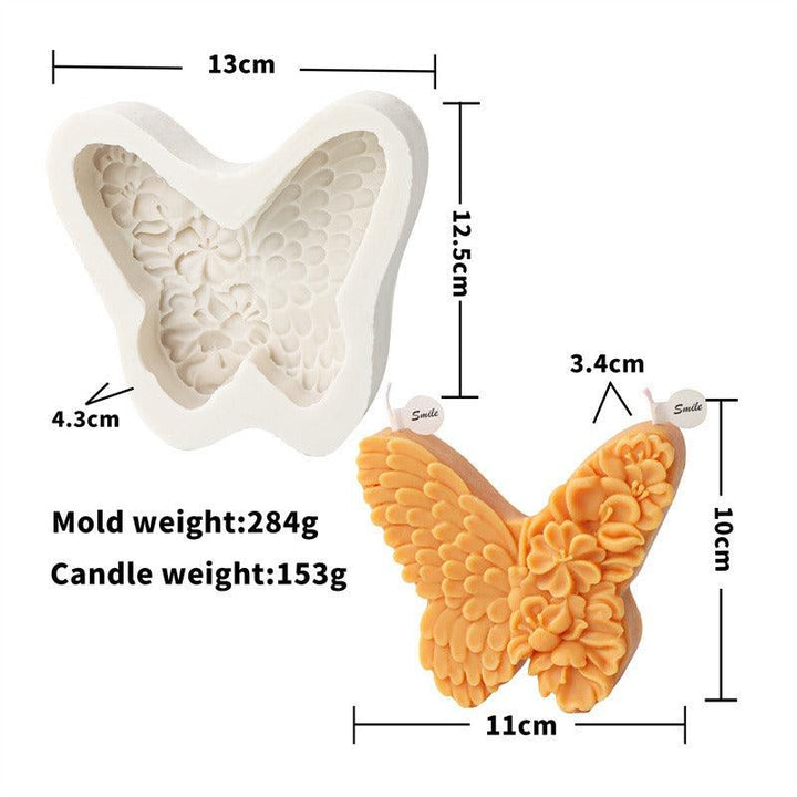 Lisslune | Playful Skull and Butterfly Silicone Mould for Halloween Treats