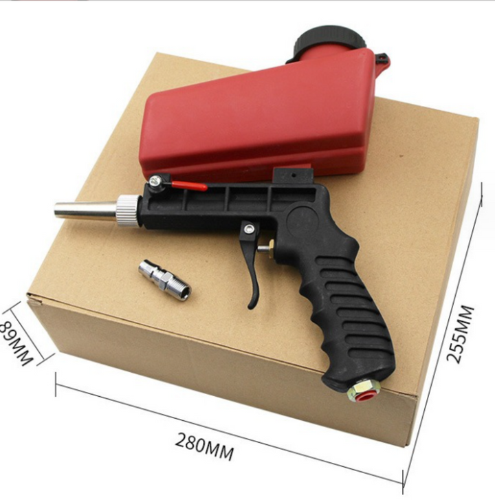 Lisslune | Portable Gravity Sandblasting Gun, with Portable Precision