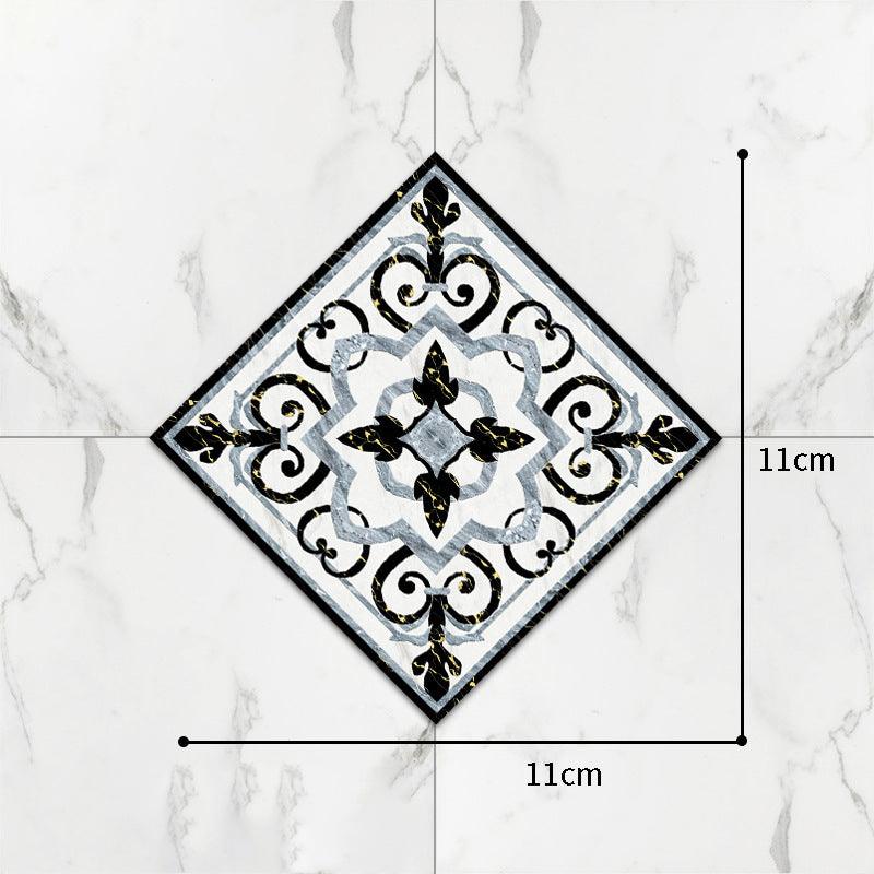 Lisslune | Chic Diagonal Design PVC Tile Decal Collection - Elevate Your Home Decor!