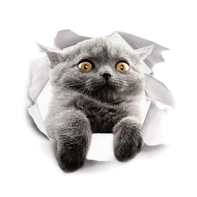 Lisslune | Exquisite 3D Cat Wall Decoration Stickers: Enhance the Aesthetics of Your Home