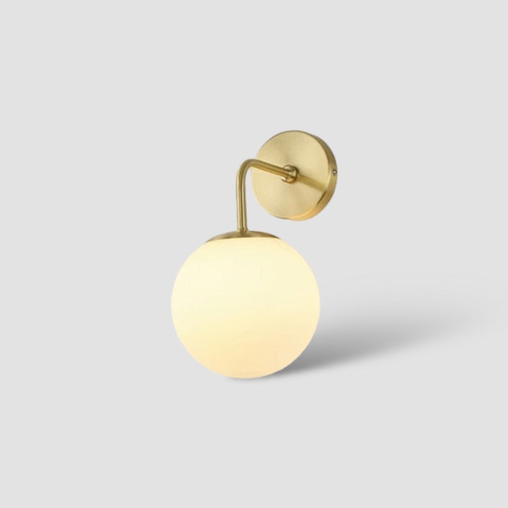 Lisslune | SphereLuxe – Scandinavian Wall Light with Adjustable Lighting