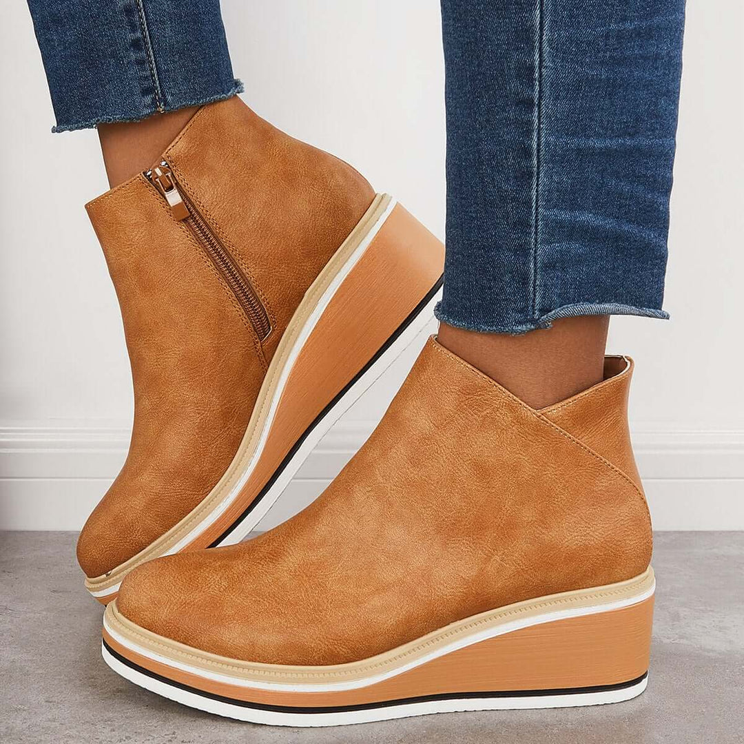 Lisslune | Orthopedic ankle boots for women