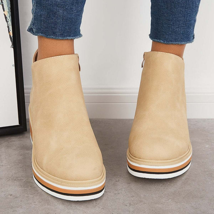 Lisslune | Orthopedic ankle boots for women