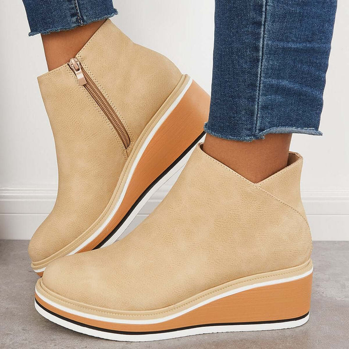 Lisslune | Orthopedic ankle boots for women