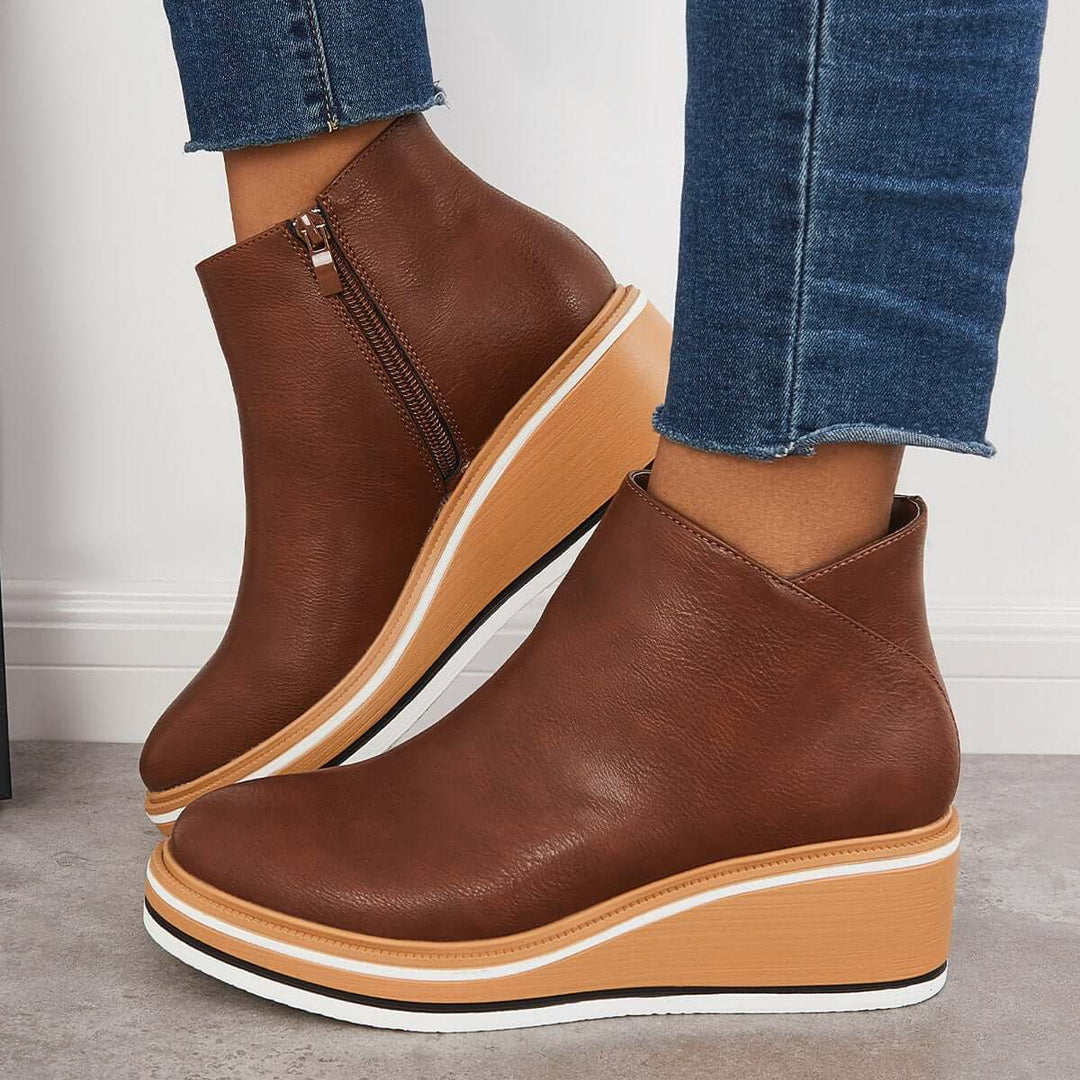 Lisslune | Orthopedic ankle boots for women