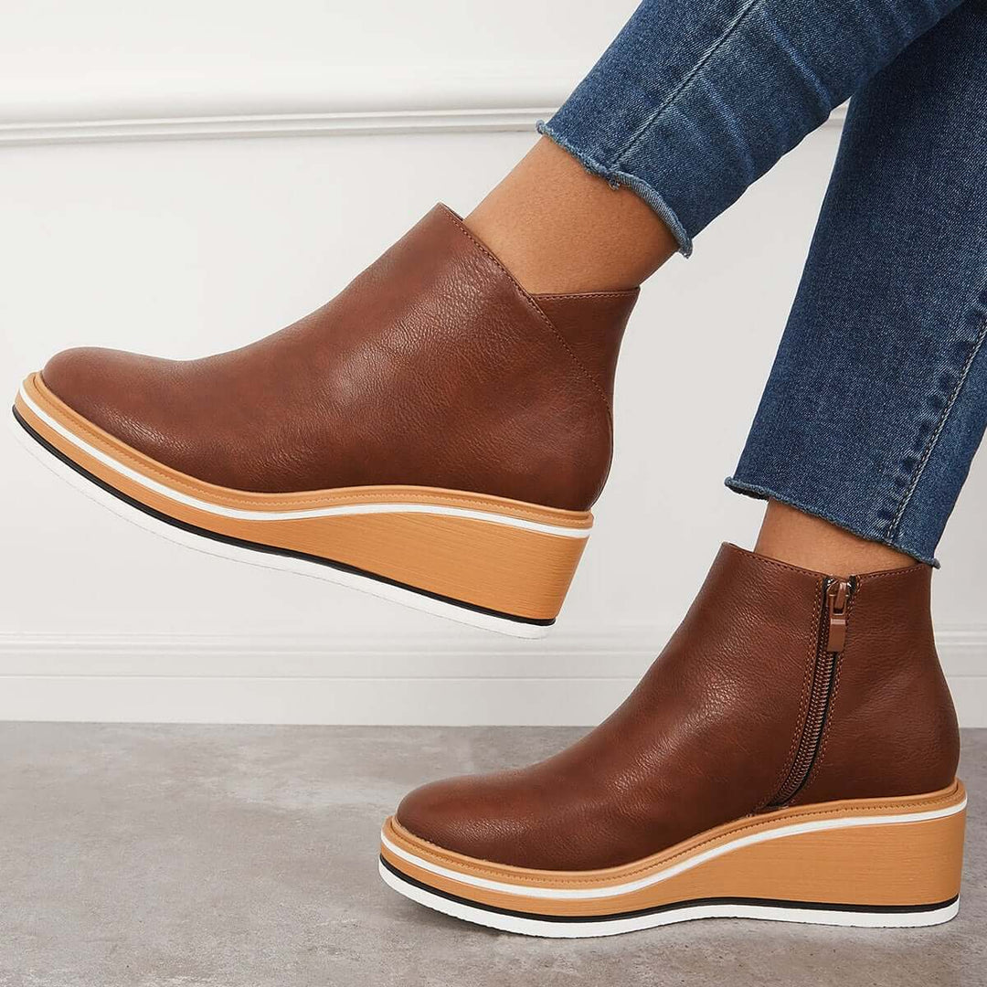 Lisslune | Orthopedic ankle boots for women