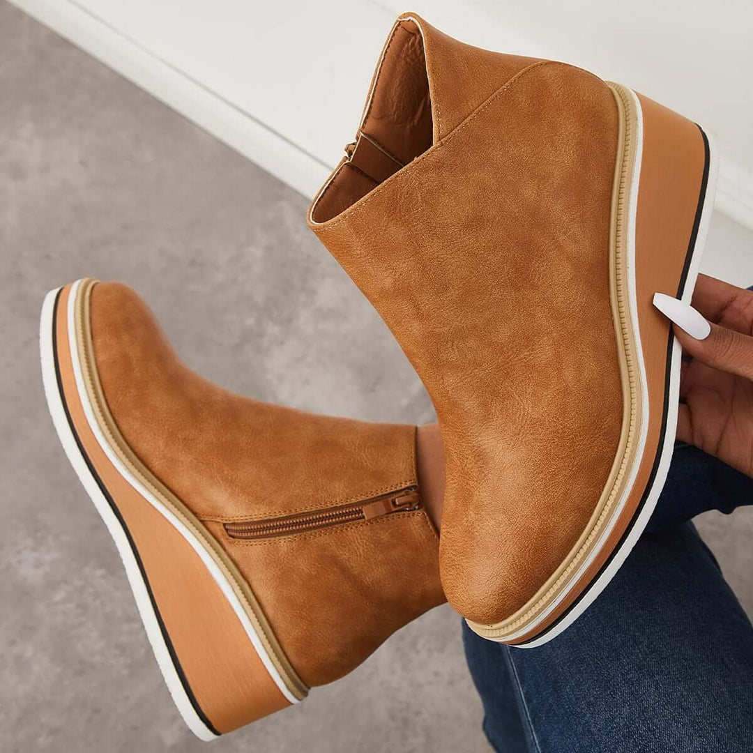 Lisslune | Orthopedic ankle boots for women