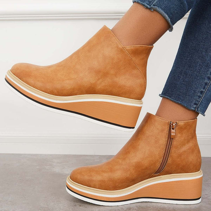 Lisslune | Orthopedic ankle boots for women