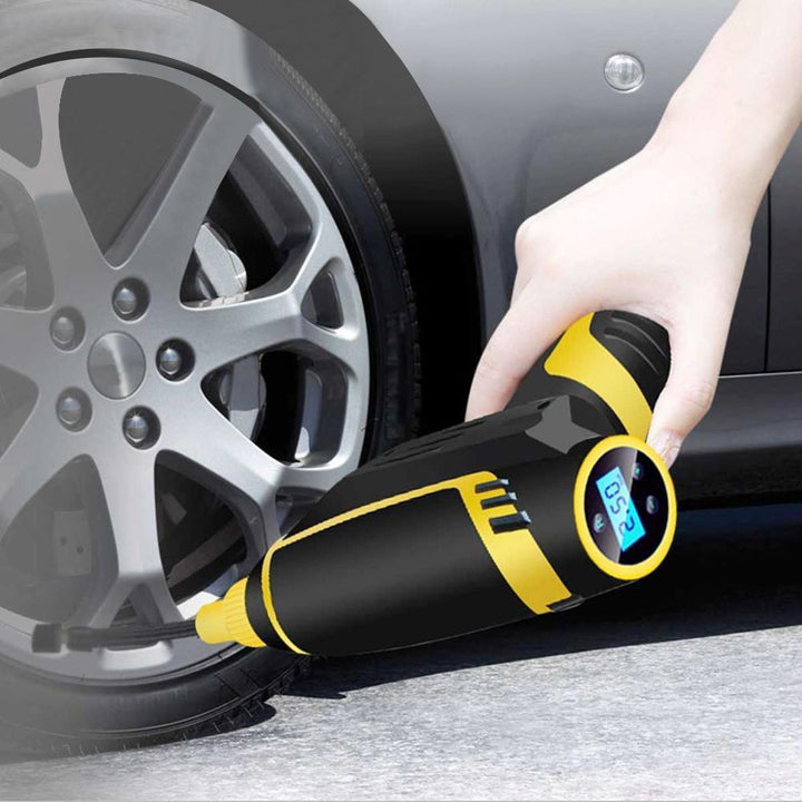 Lisslune | 120W Car Air Compressor Handheld USB Rechargeable Electric Inflator Pump