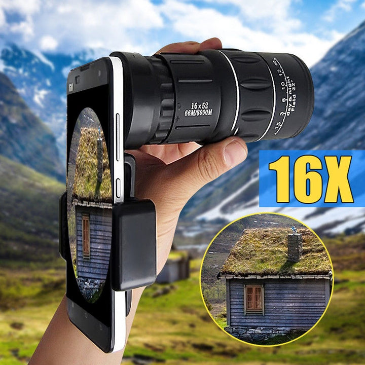 Lisslune | Hiking Monocular Digital Binocular Lens Camera HD