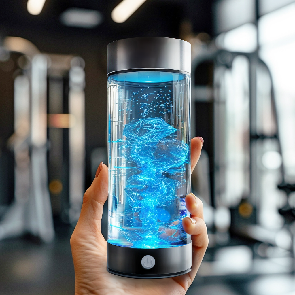 Lisslune | Hydrogen Water Bottle | USB Rechargeable, Anti-Inflammatory & Perfect for Daily Hydration and Wellness