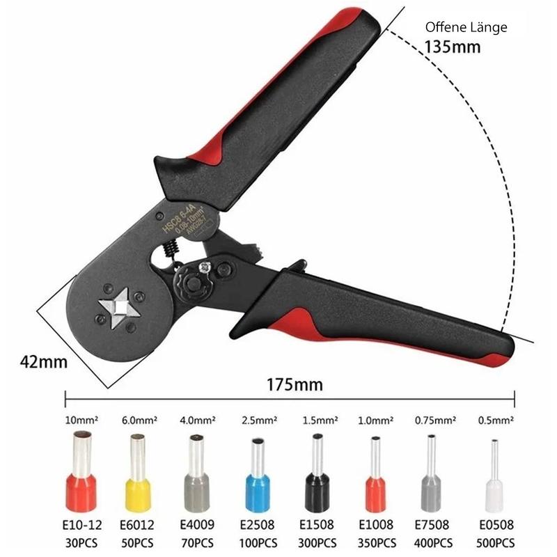 Lisslune | High-Quality Ferrule Crimping Tool Kit