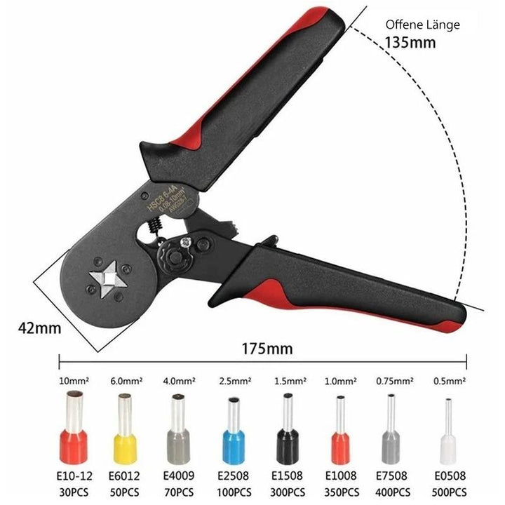 Lisslune | High-Quality Ferrule Crimping Tool Kit