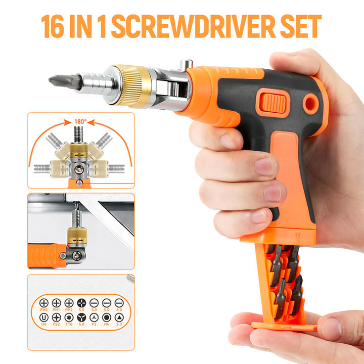 Lisslune | Ratchet Screwdriver Set