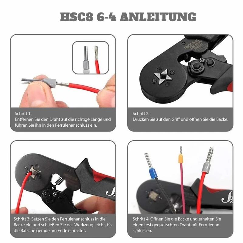 Lisslune | High-Quality Ferrule Crimping Tool Kit
