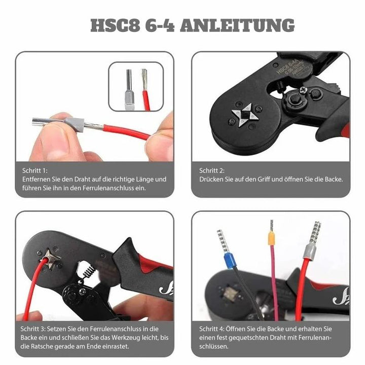 Lisslune | High-Quality Ferrule Crimping Tool Kit