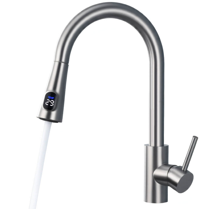 Lisslune | Kitchen faucet with 2 spray types, 360° swivel kitchen tap