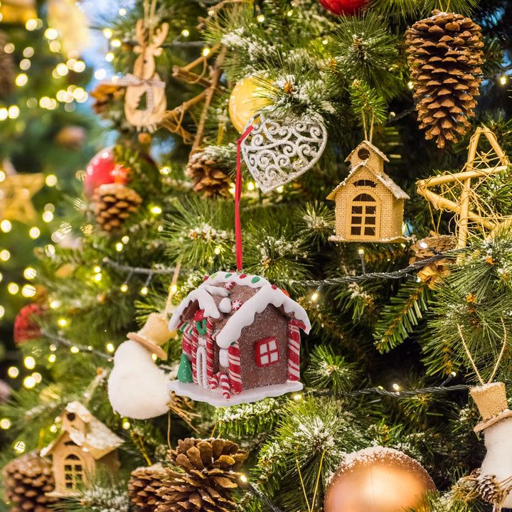 Lisslune | Mini Christmas Gingerbread House Decorations