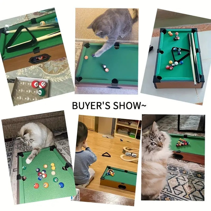 Lisslune | Mini Billiards Table Interactive Cat Toy For Household